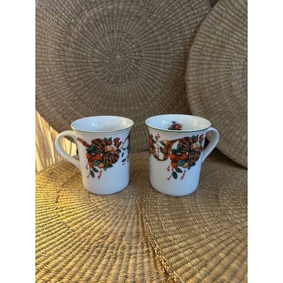 Christmas William James Fine Stoneware mugs - Picture 1 of 12